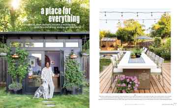 Better Homes & Gardens July/August 2026 Magazine Article: a place for everything